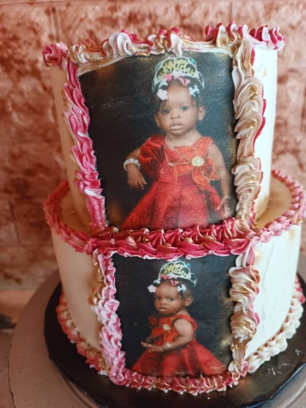 Picture Cake 2 Niveaux